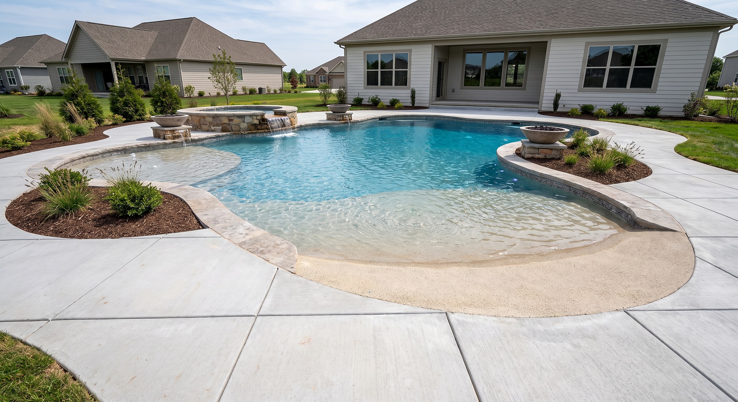Drift Rest, Freeform / Natural pool