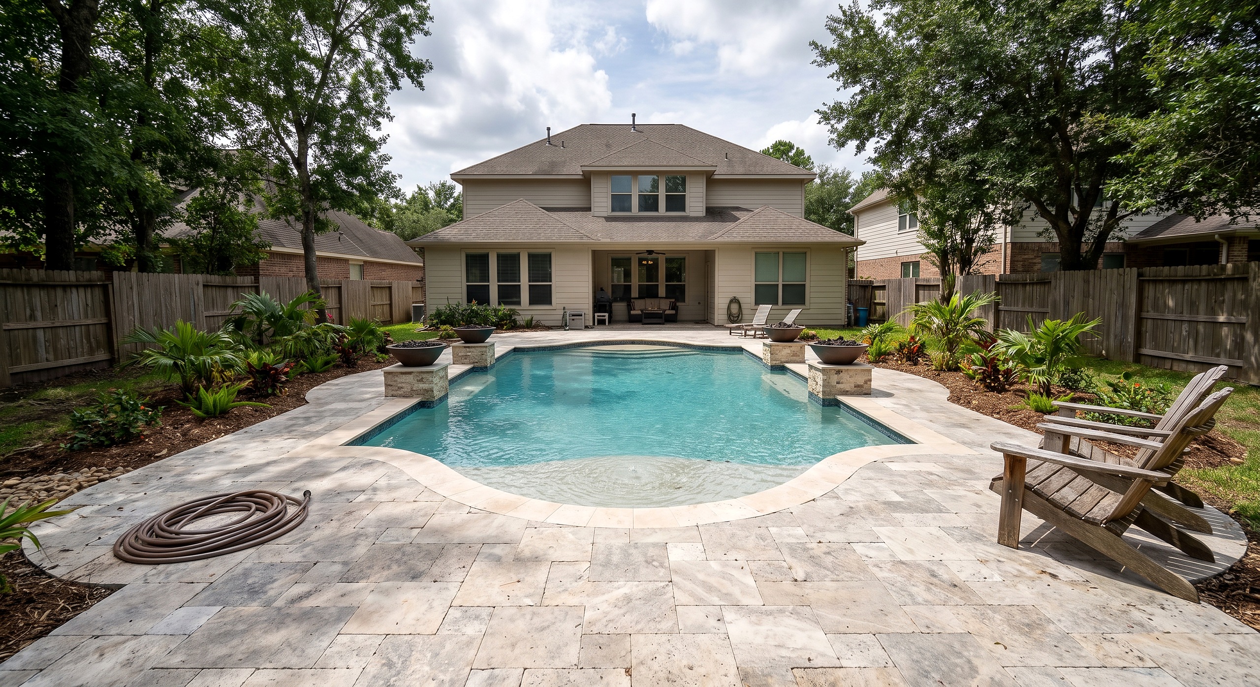 Rowan Glen, Tropical Resort pool