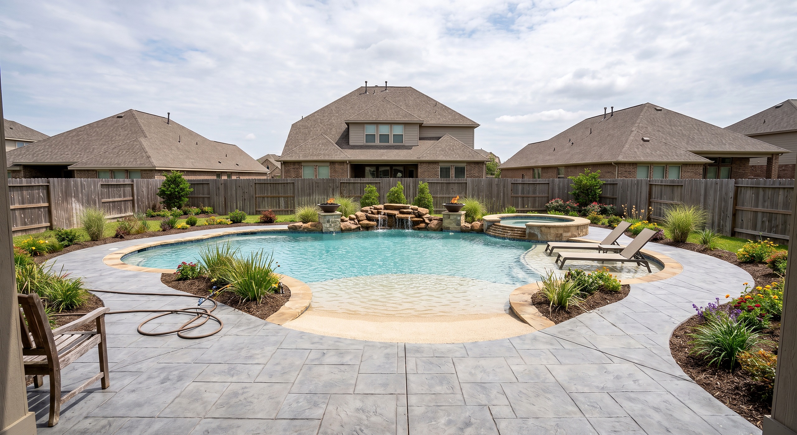 Cinder Glen, Lagoon pool