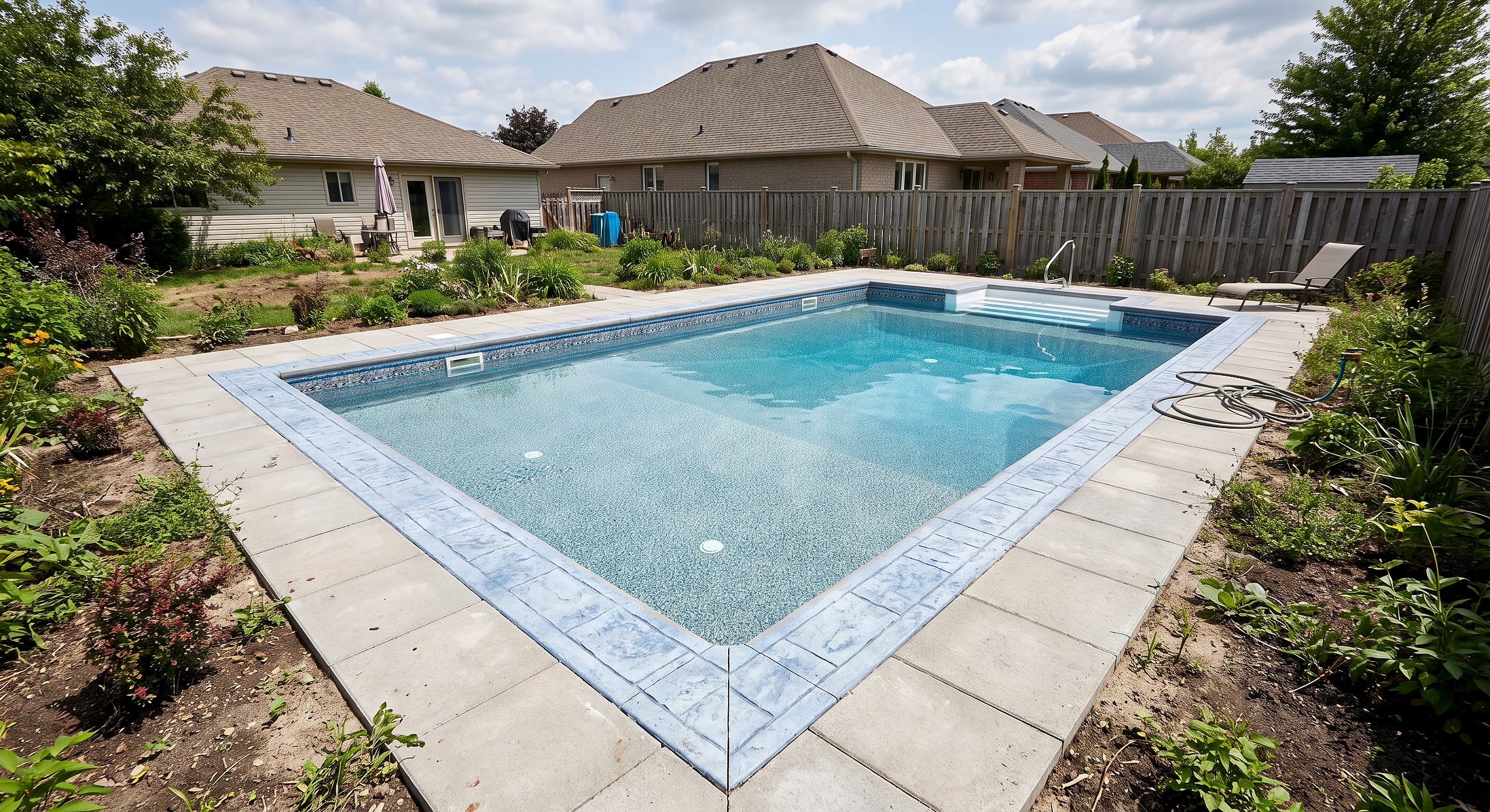 Moss Glen, Rectangle pool
