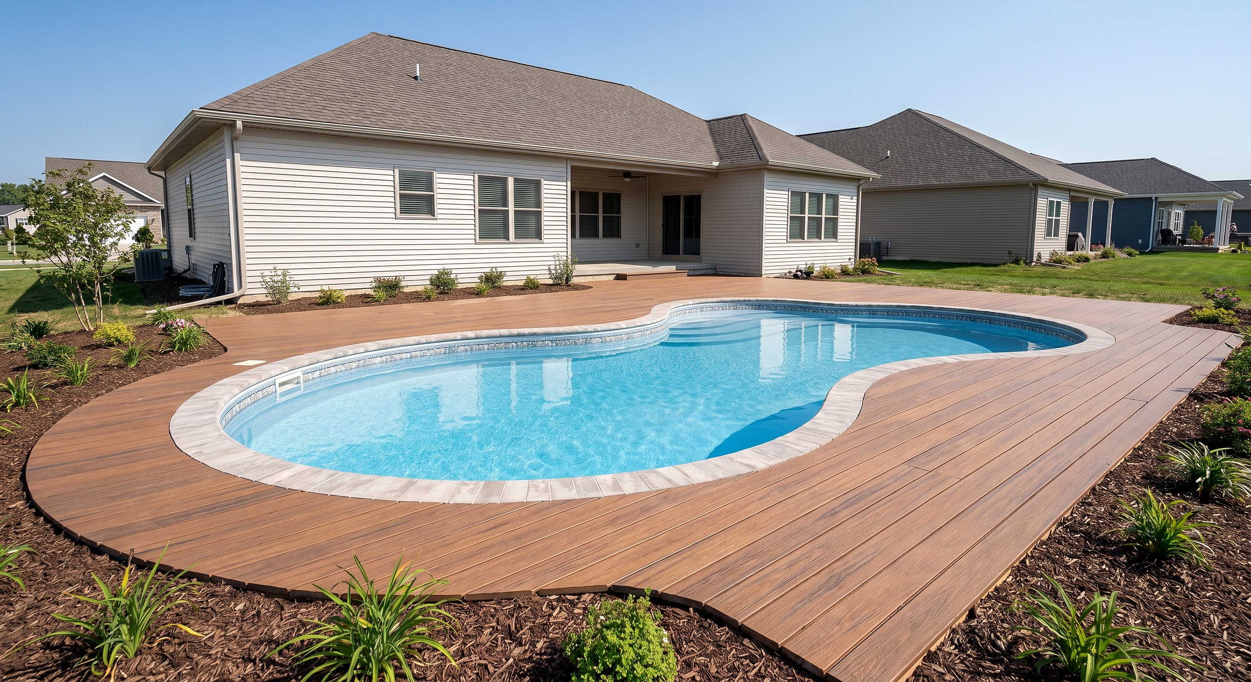 Pebble Brook, Lagoon pool