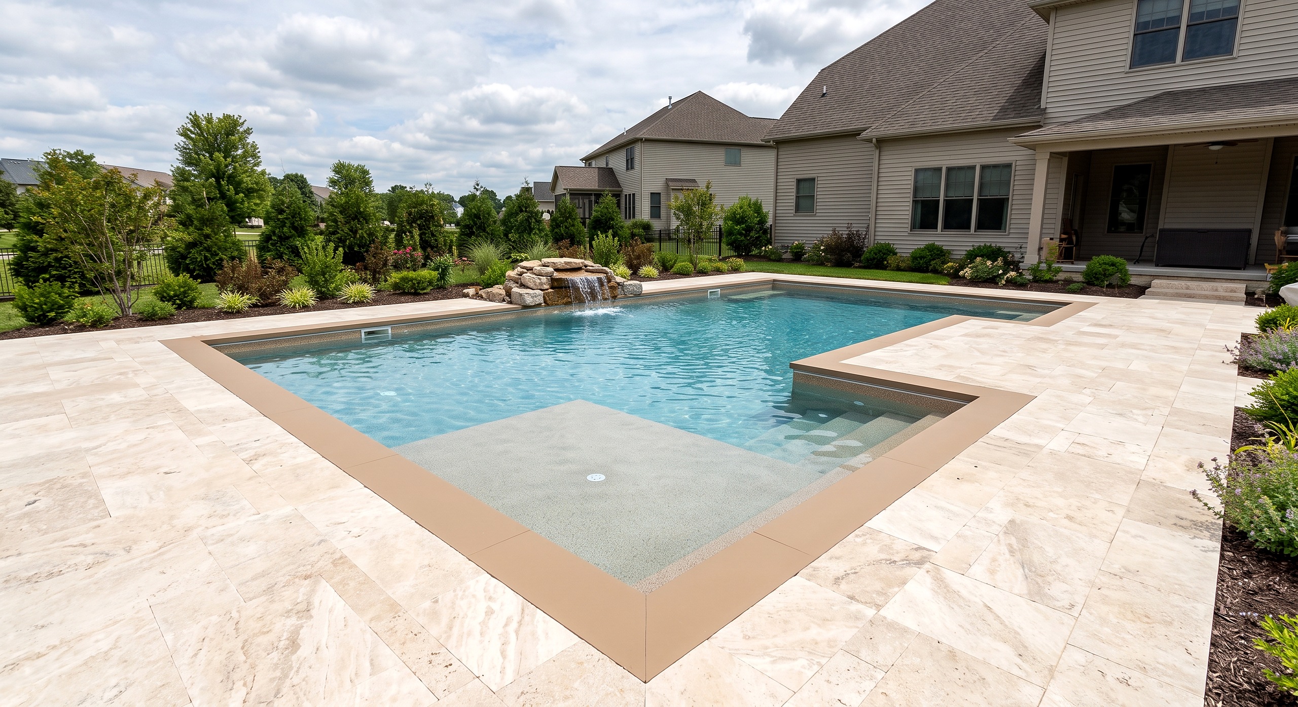 Arbor Brook, Geometric / Modern pool