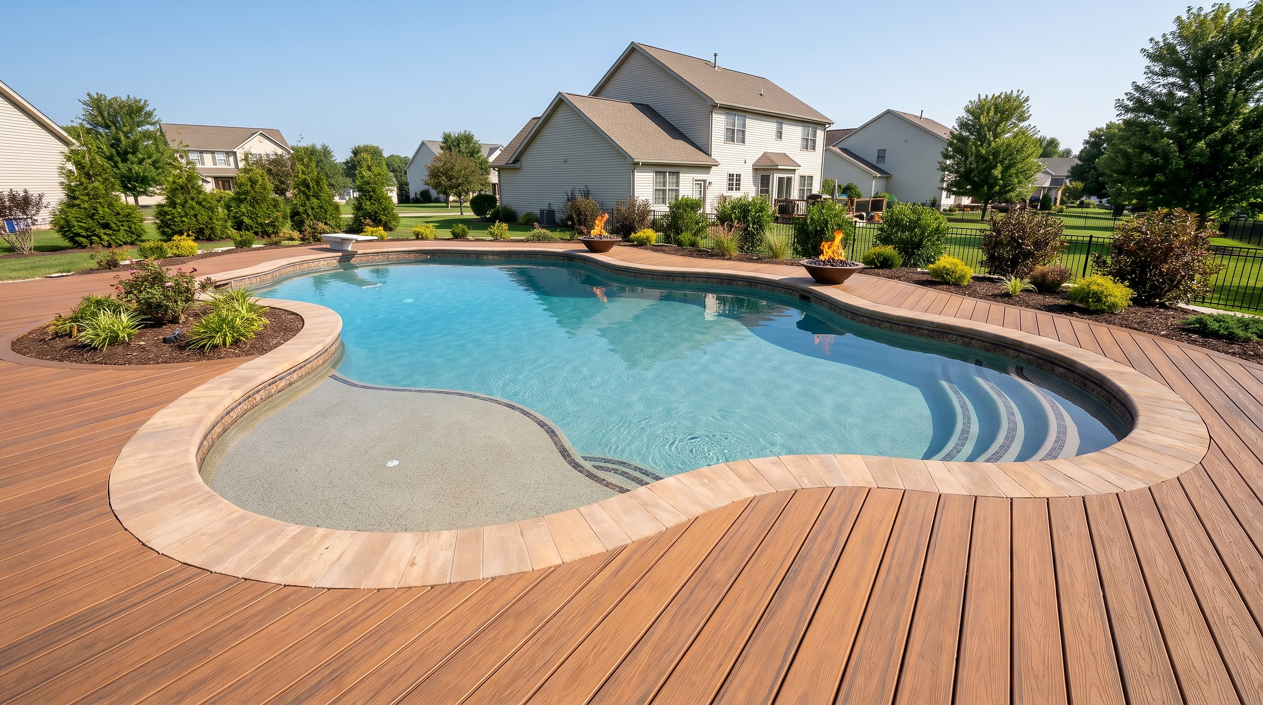 Drift Brook, Freeform / Natural pool