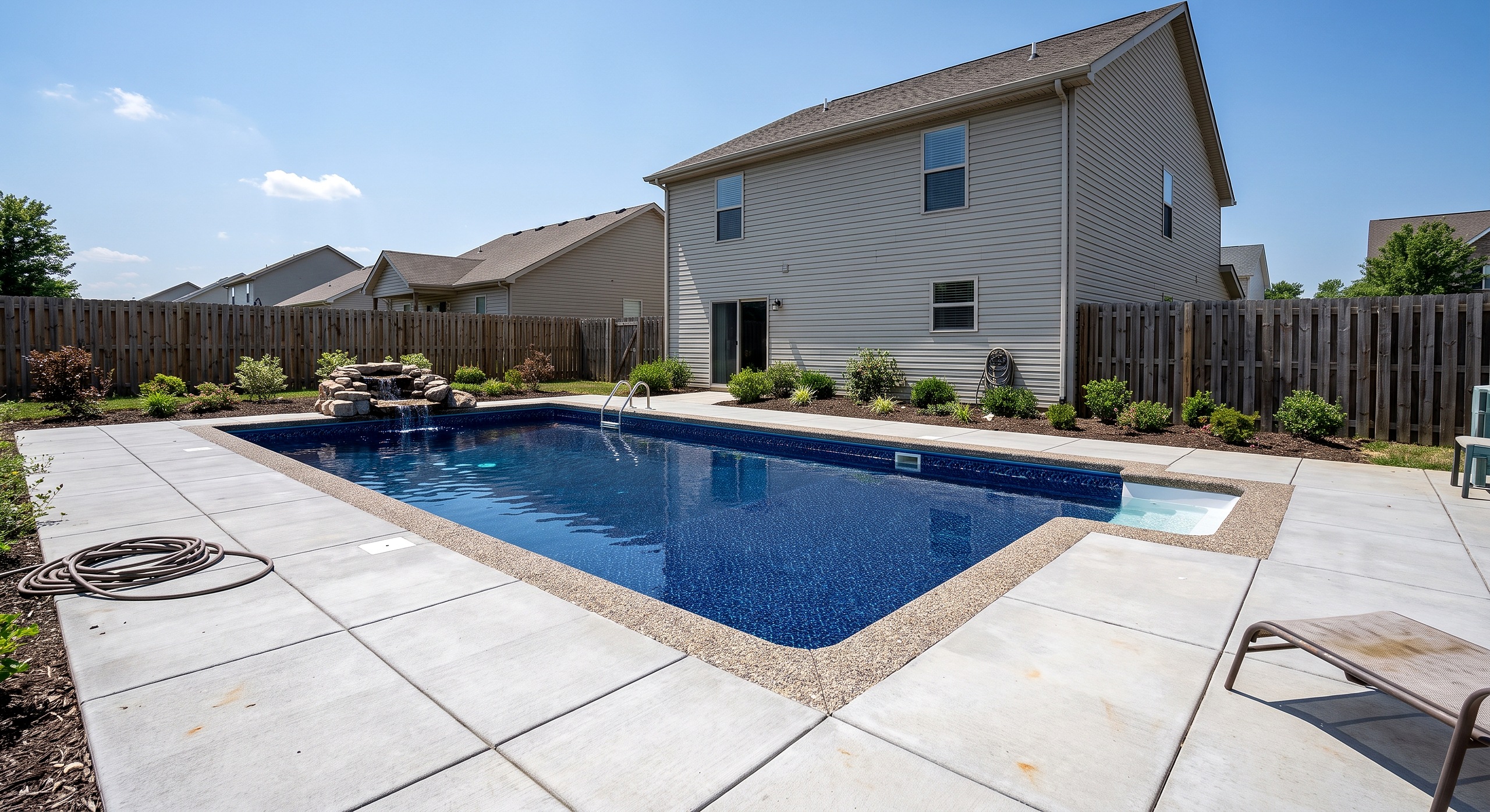 Juniper Brook, Rectangle pool