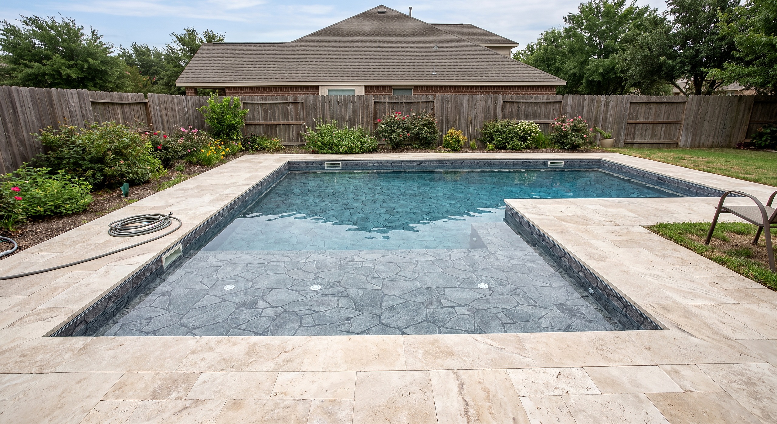 Cedar Hollow, Geometric / Modern pool