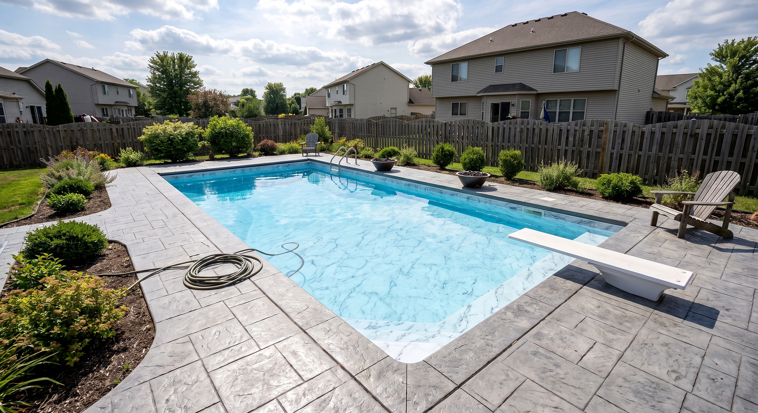 Cove Hollow, Rectangle pool