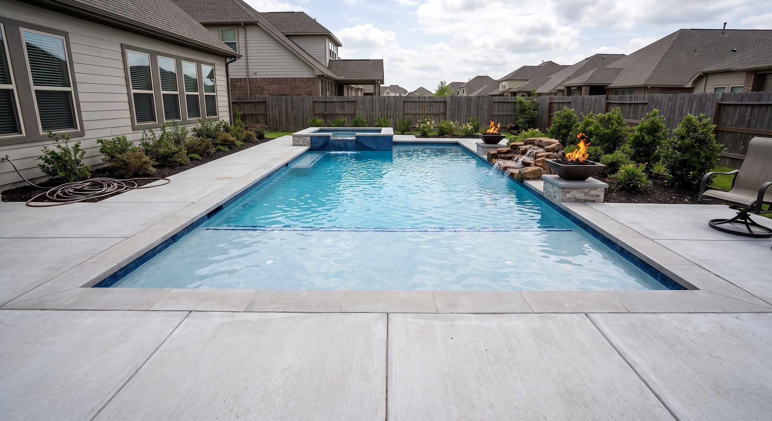 Juniper Hollow, Rectangle pool