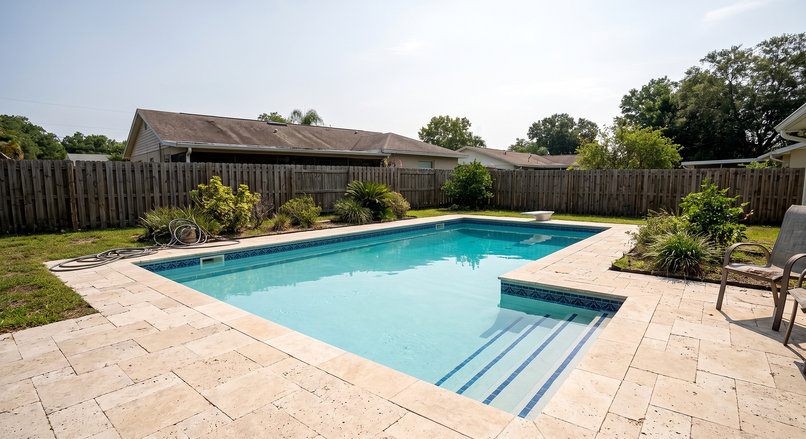 Laurel Hollow, Geometric / Modern pool