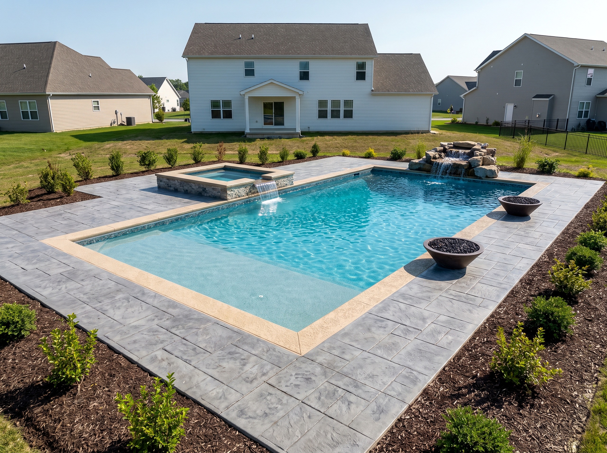 Copper Hollow, Rectangle pool