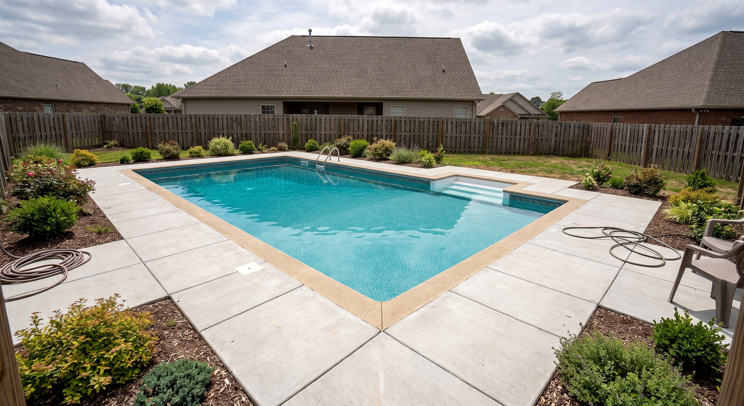 Moss Hollow, Rectangle pool