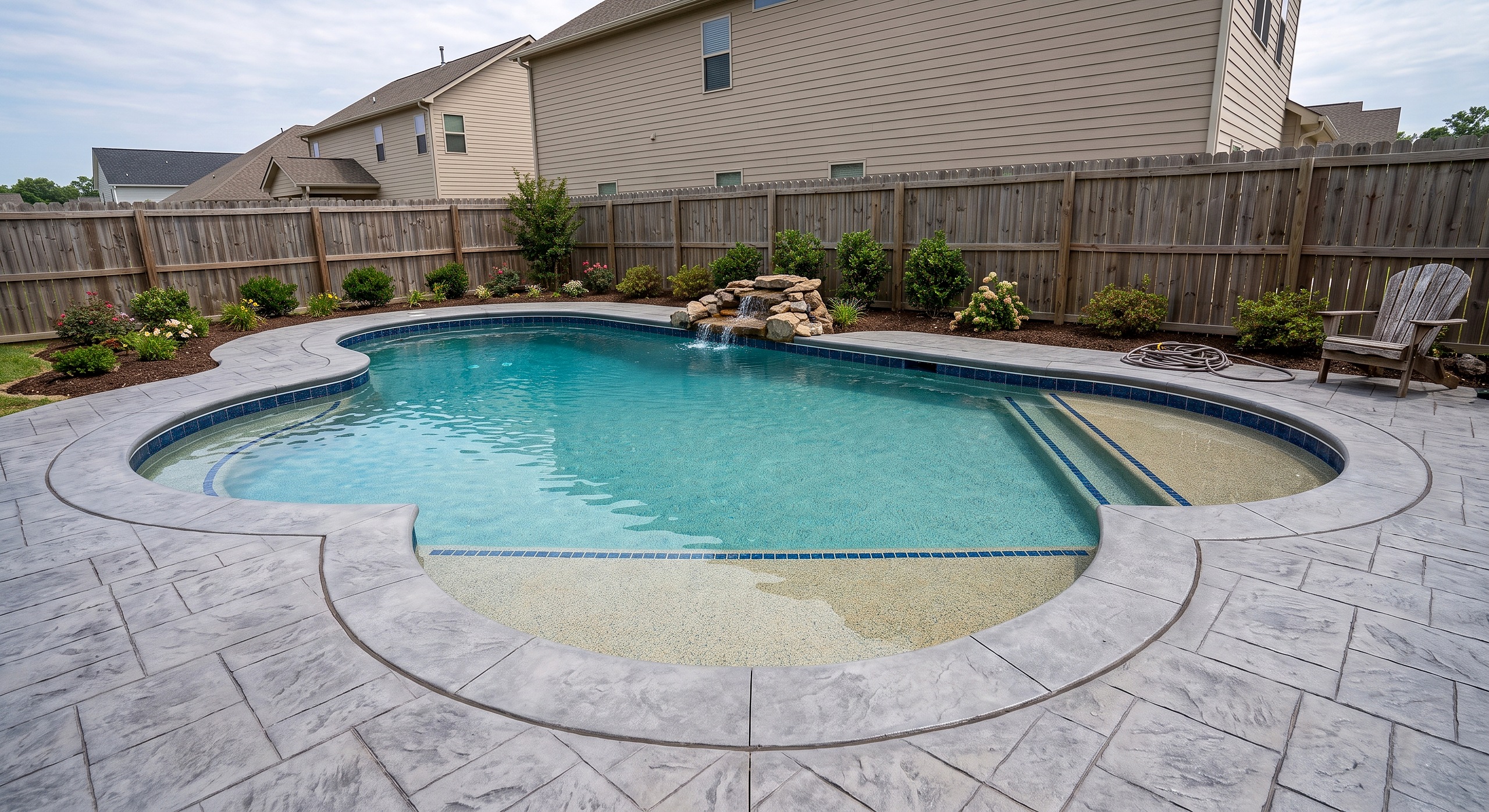 Harbor Crest, Roman pool