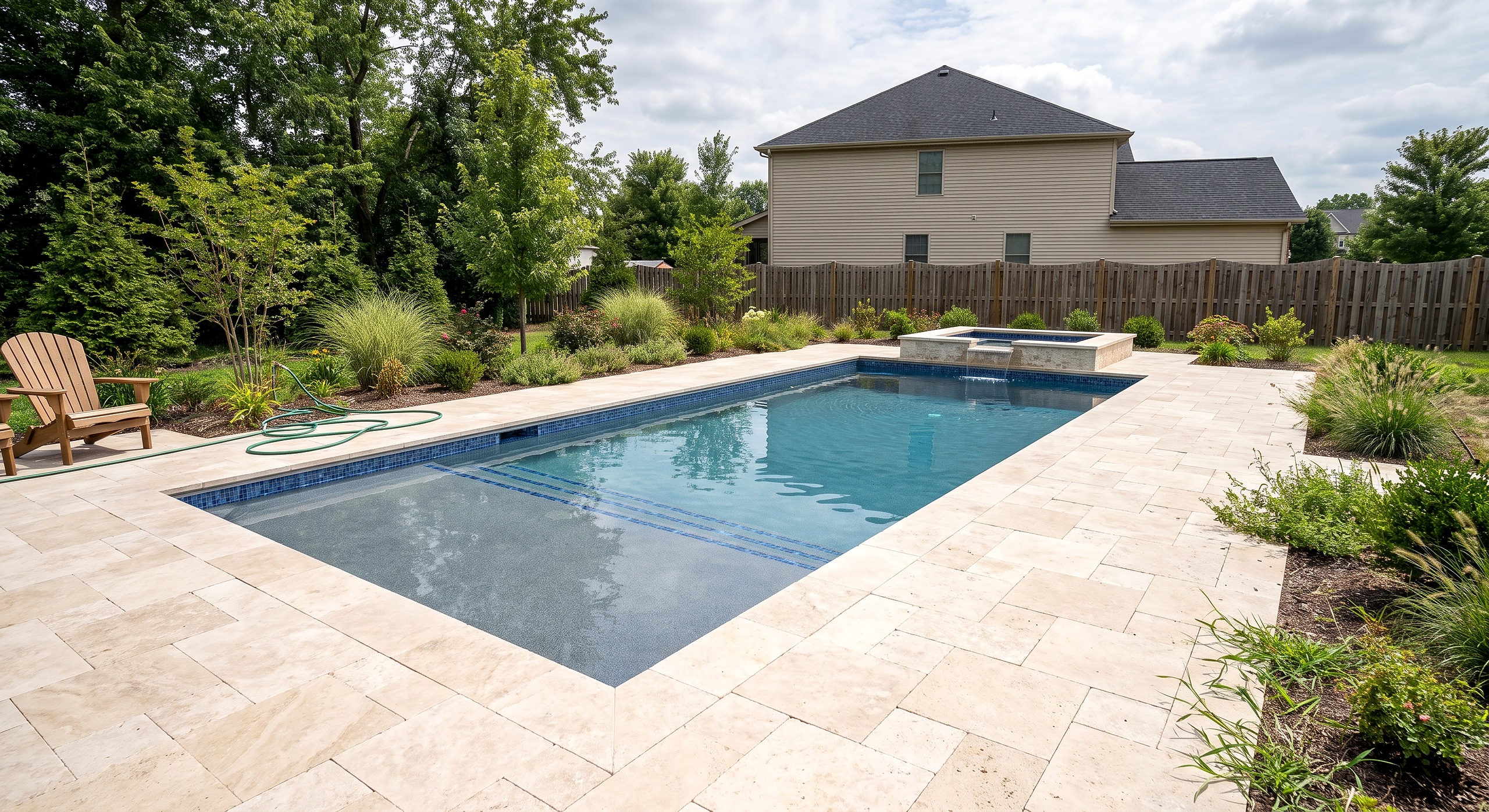 Arbor Crest, Geometric / Modern pool