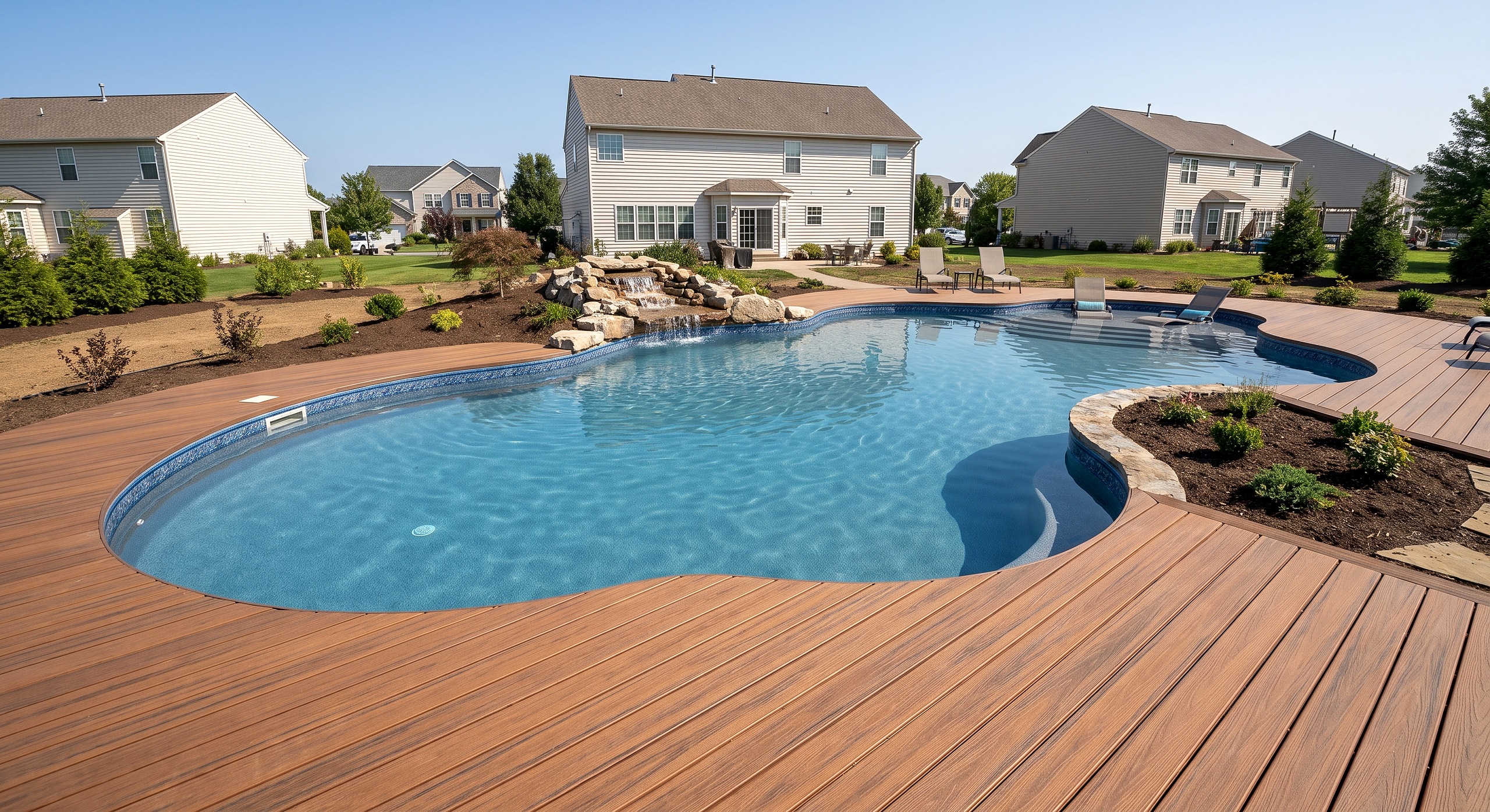 Drift Crest, Freeform / Natural pool