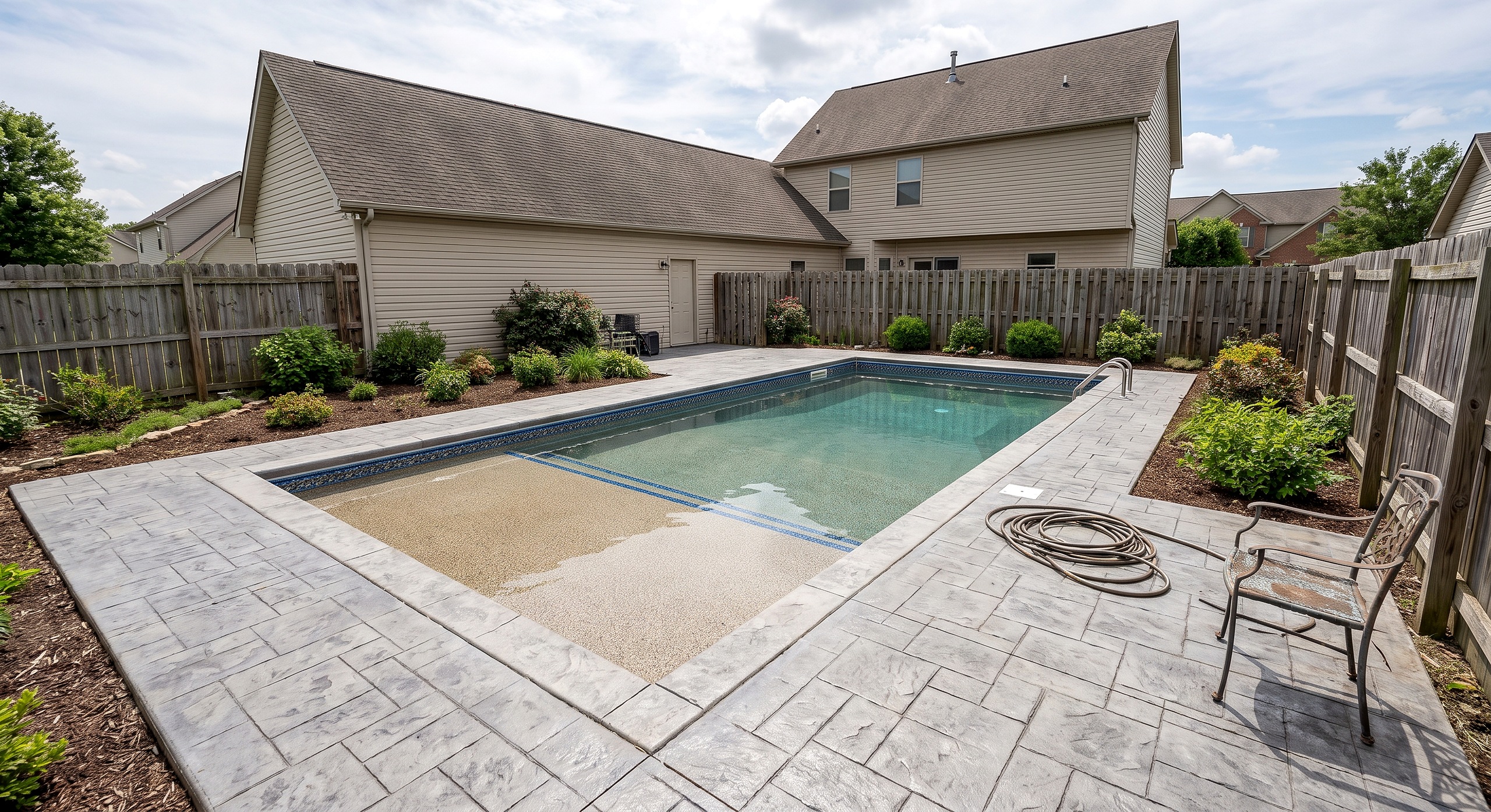 Sycamore Crest, Rectangle pool