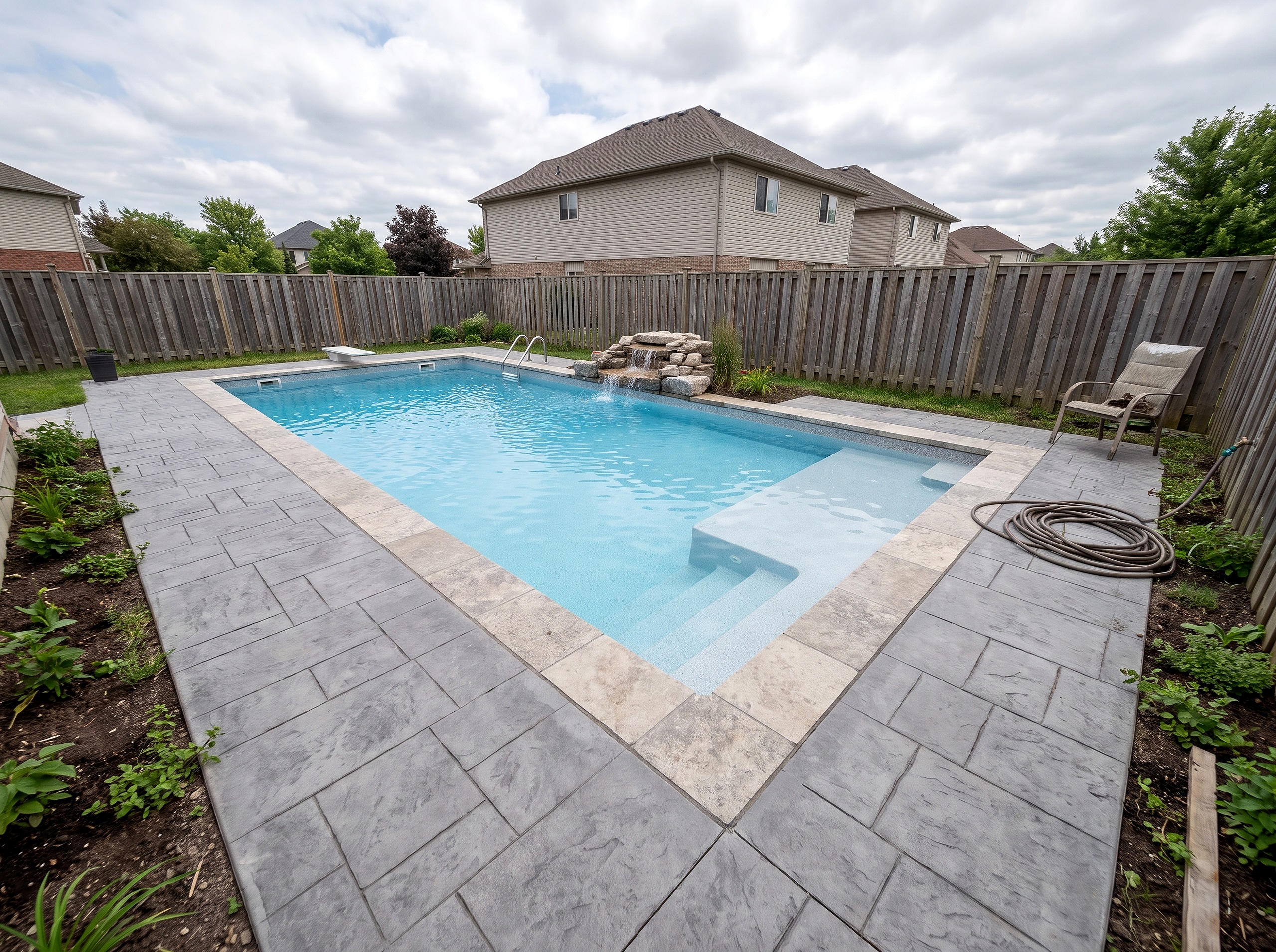 Cove Vale, Rectangle pool