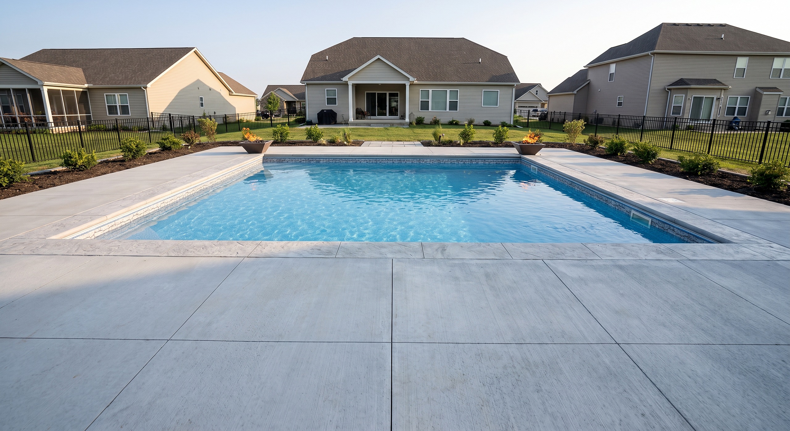 Terrace Vale, Rectangle pool