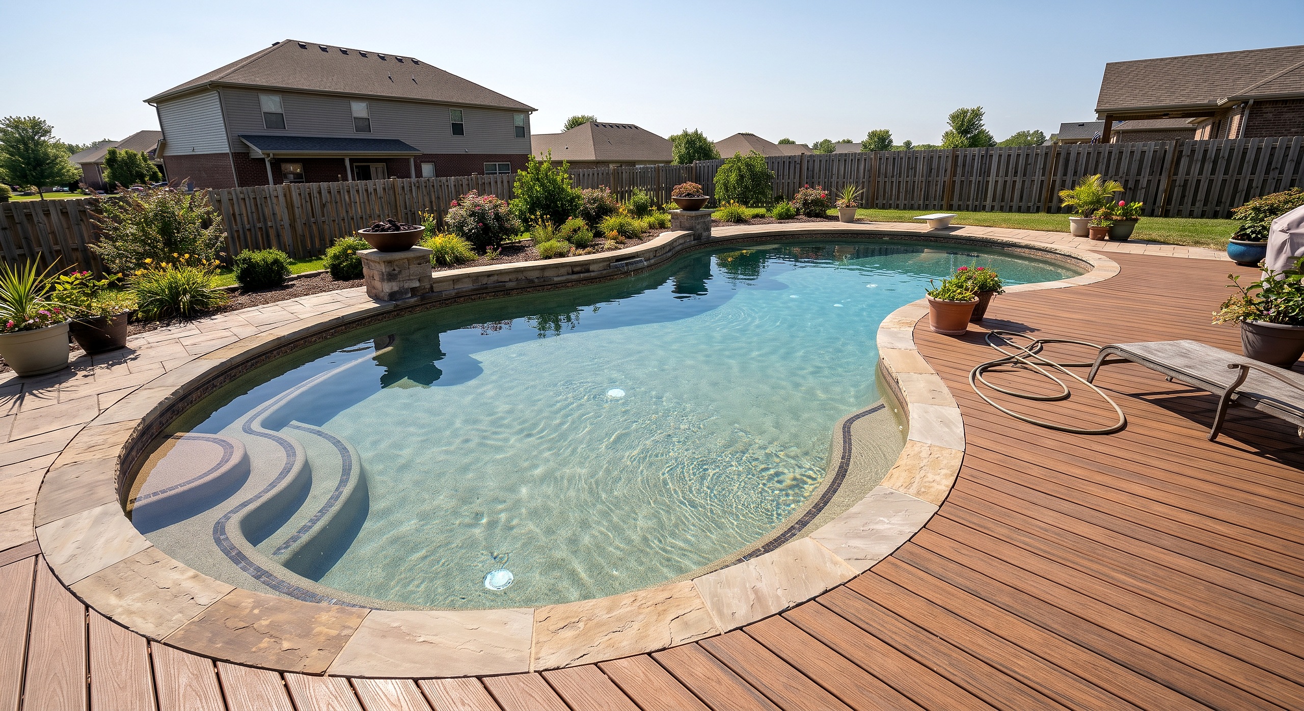 Linen Vale, Lagoon pool