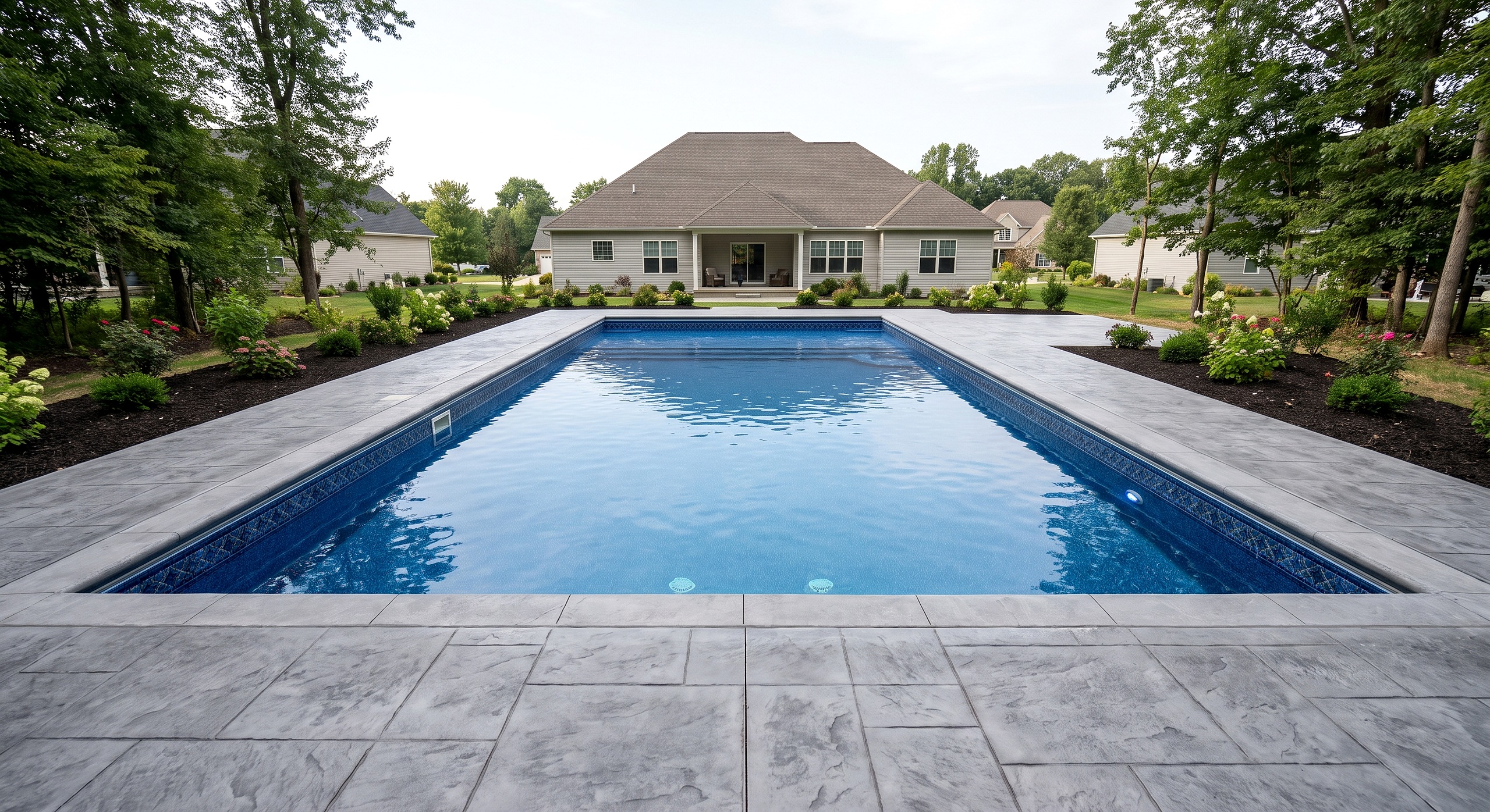 Copper Vale, Rectangle pool