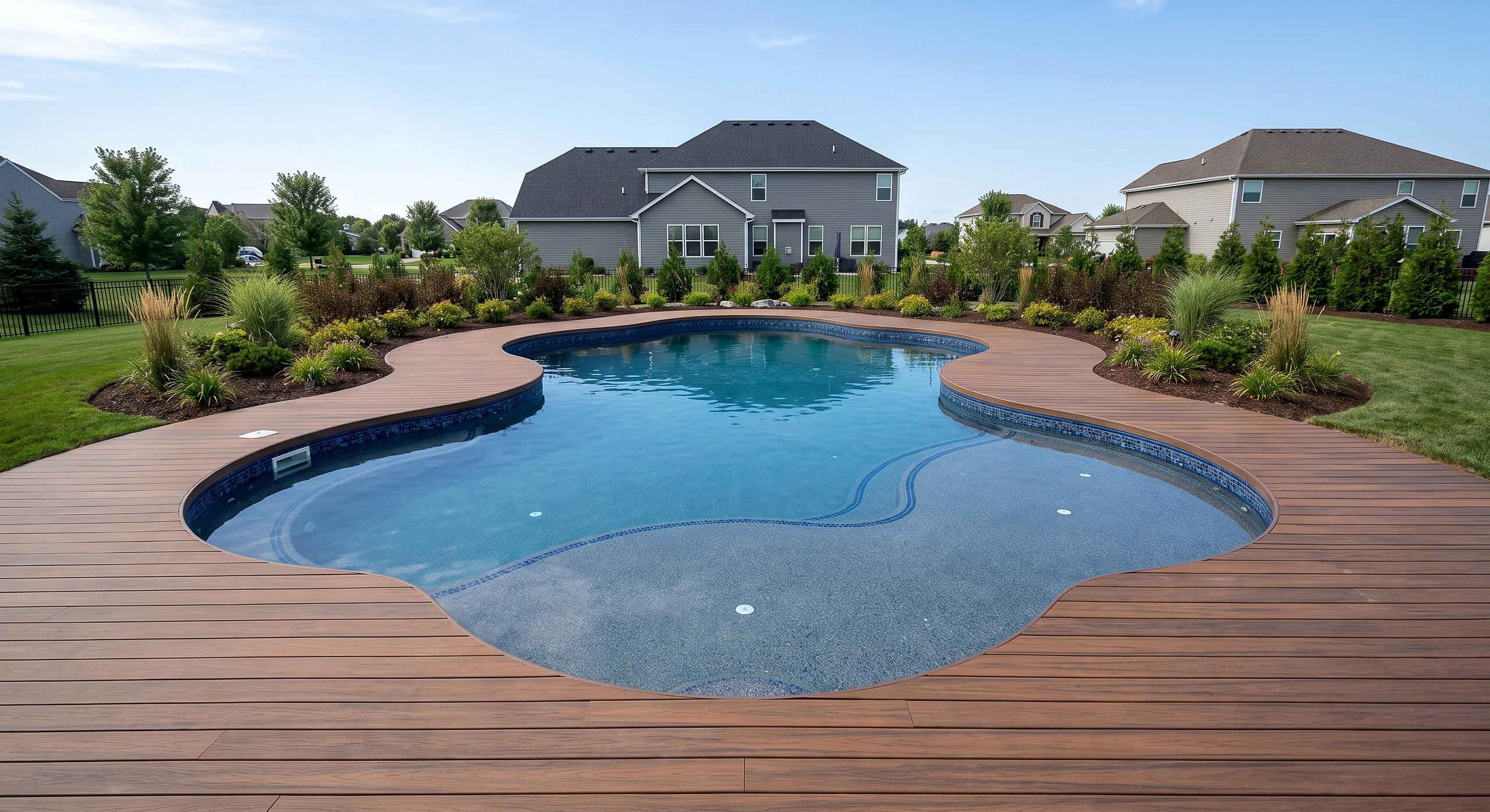 Willow Orchard, Freeform / Natural pool